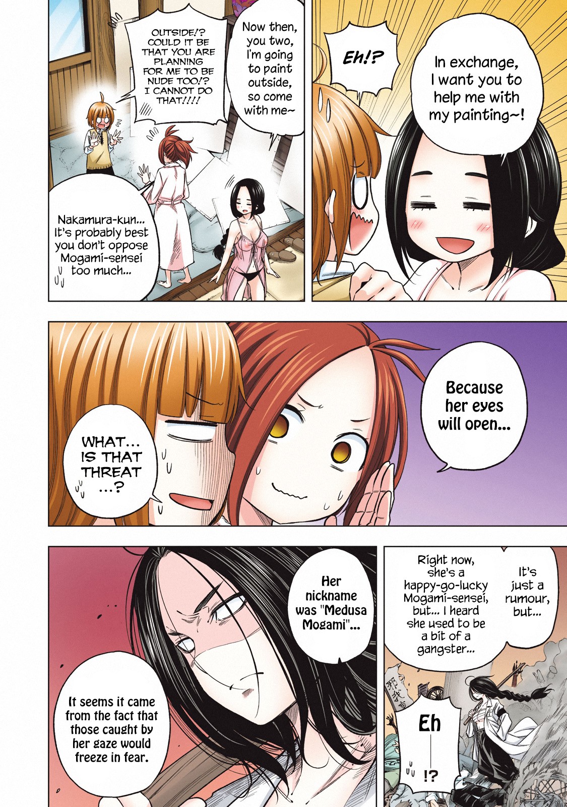 Why are you here Sensei!? Chapter 80.1 page 10 - Chapter 80.1: Off-Campus Lesson: Why The Hell Are You Doing That Here, Teachers!?