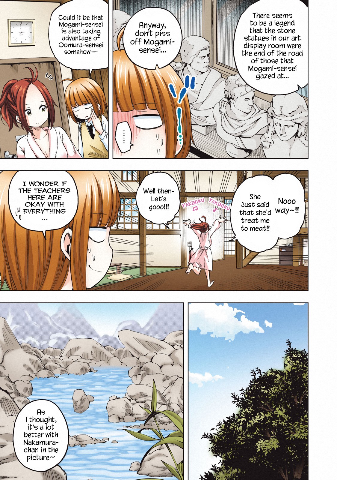 Why are you here Sensei!? Chapter 80.1 page 11 - Chapter 80.1: Off-Campus Lesson: Why The Hell Are You Doing That Here, Teachers!?