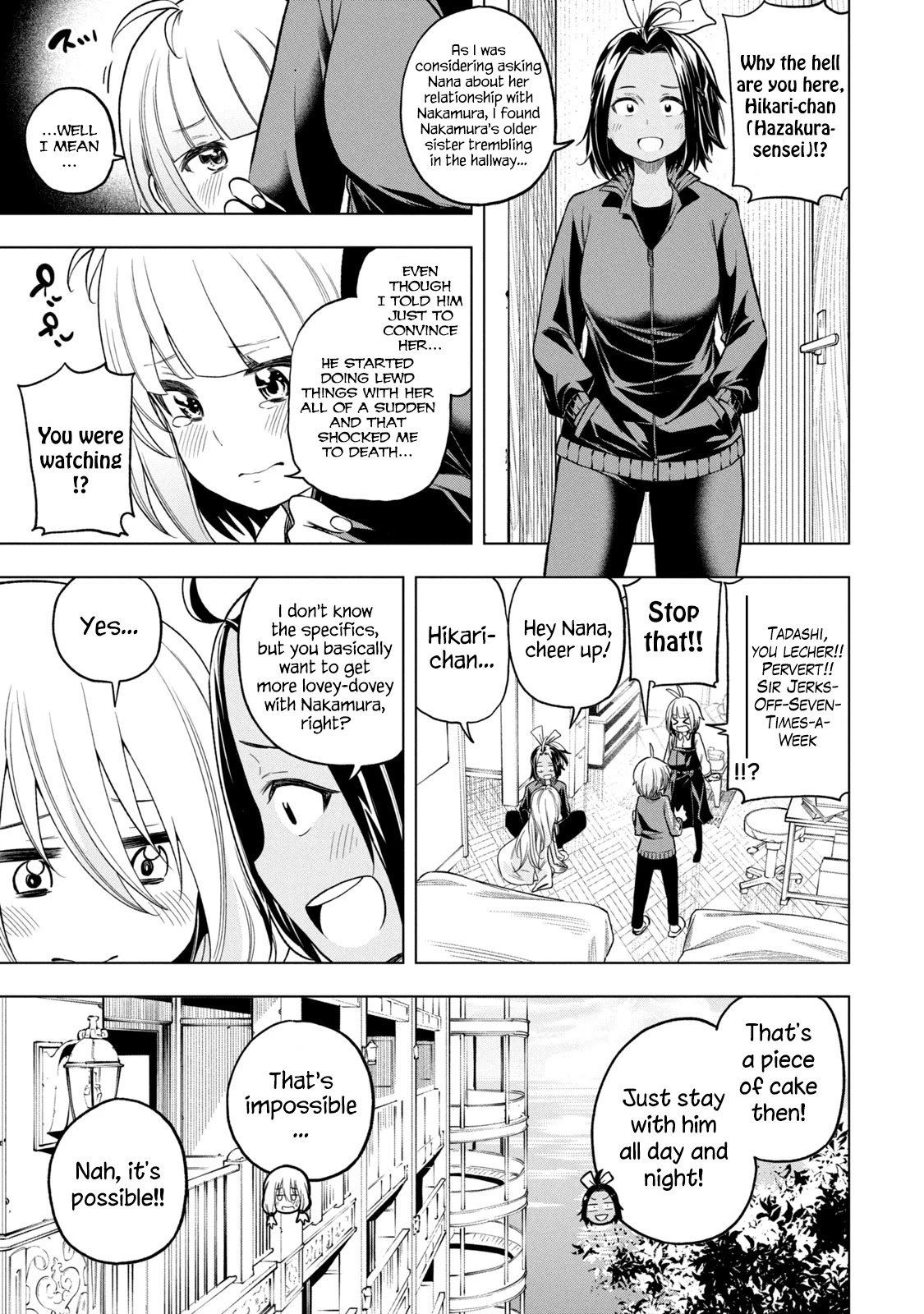 Why are you here Sensei!? Chapter 81 page 19 - Chapter 81: ANALyze
