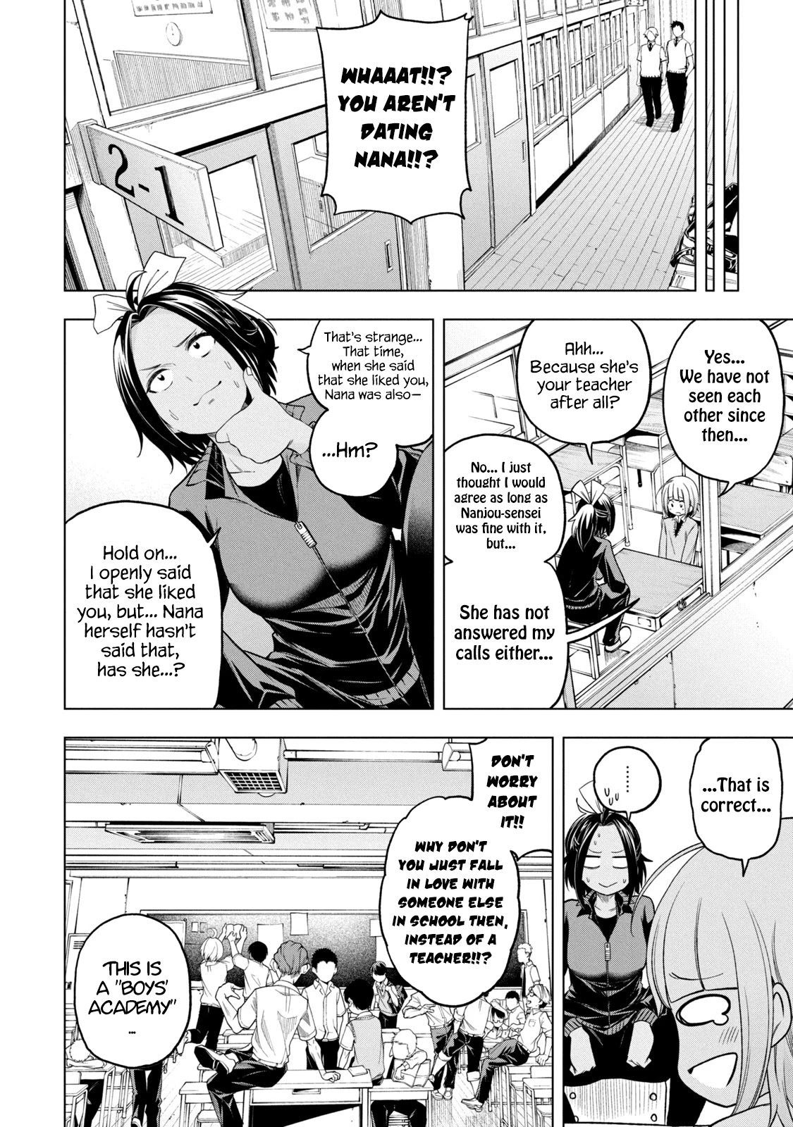 Why are you here Sensei!? Chapter 81 page 5 - Chapter 81: ANALyze