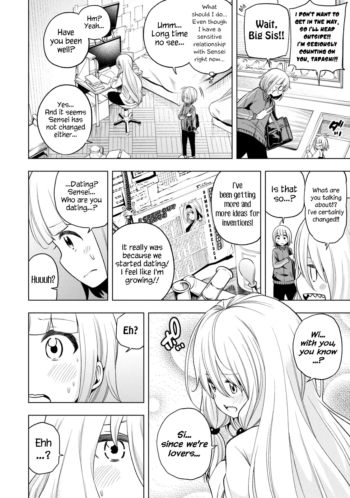 Why are you here Sensei!? Chapter 81 page 9 - Chapter 81: ANALyze