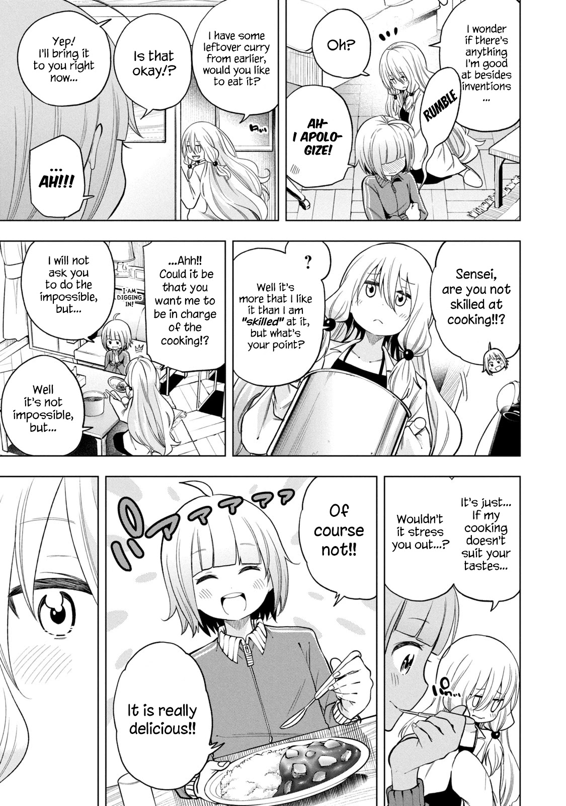 Why are you here Sensei!? Chapter 82 page 14 - Chapter 82: PrASStine