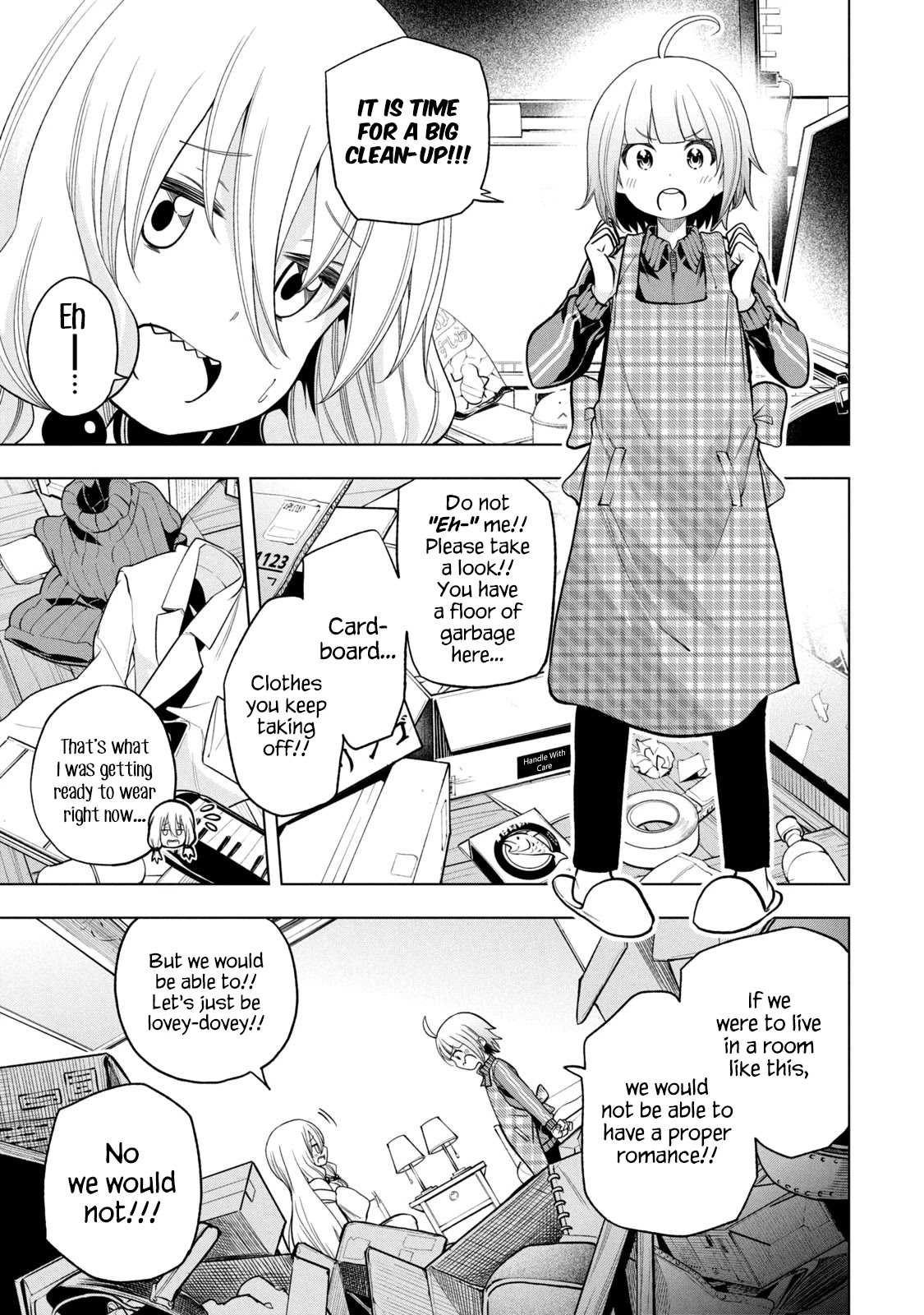 Why are you here Sensei!? Chapter 82 page 3 - Chapter 82: PrASStine