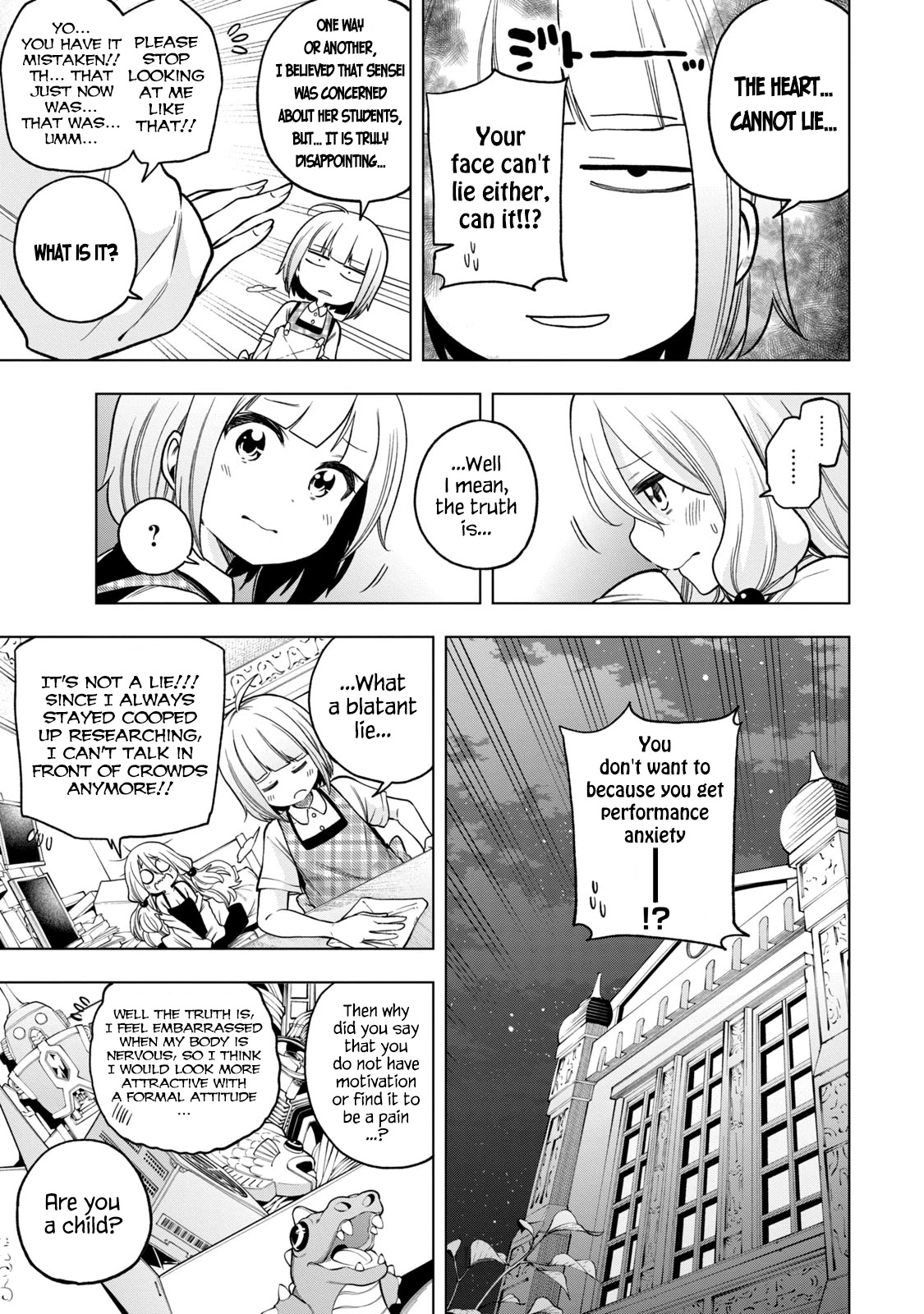 Why are you here Sensei!? Chapter 83 page 5 - Chapter 83: Social ASSiety