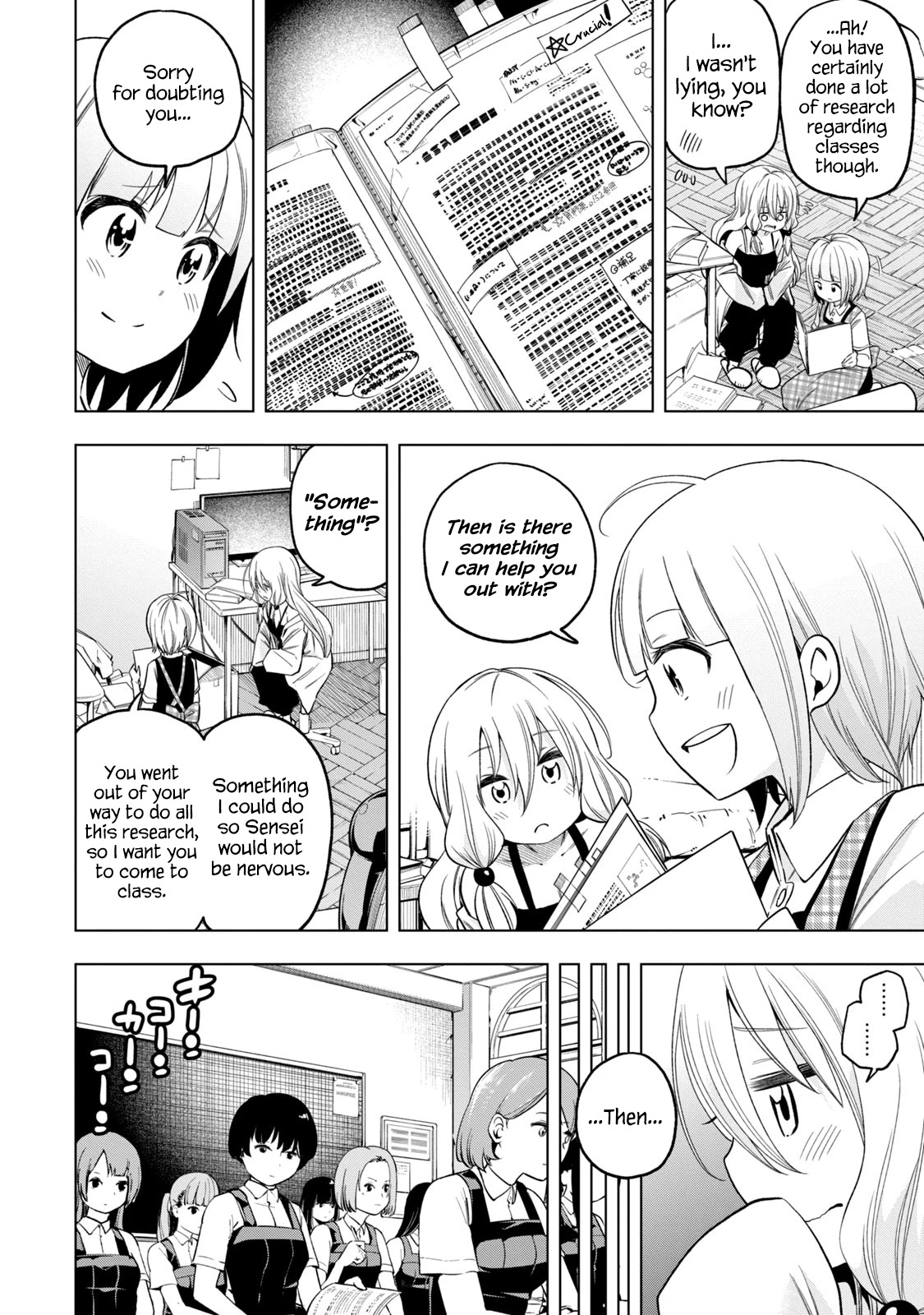 Why are you here Sensei!? Chapter 83 page 6 - Chapter 83: Social ASSiety