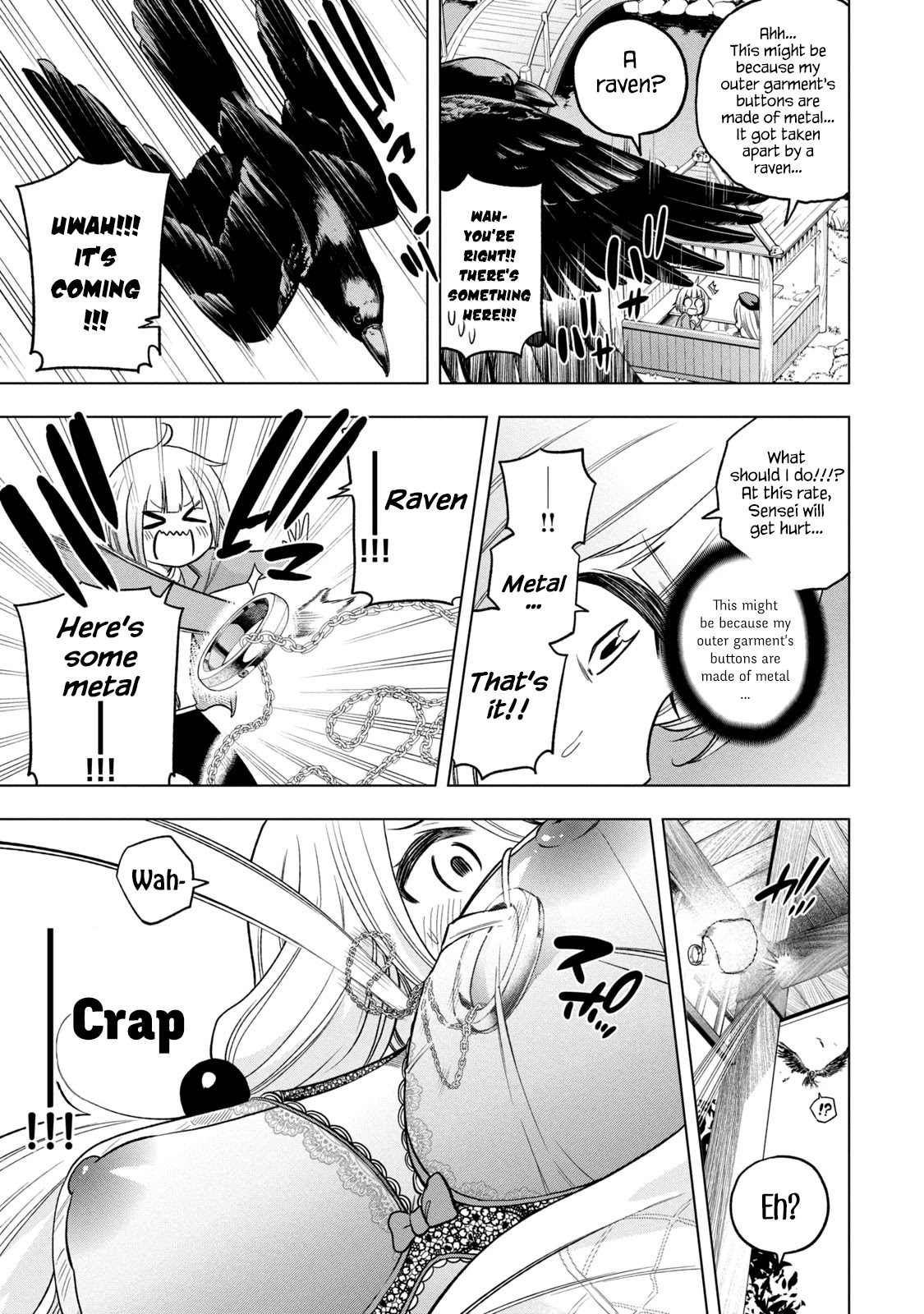 Why are you here Sensei!? Chapter 85 page 9 - Chapter 85: Dating SpoTIGHT