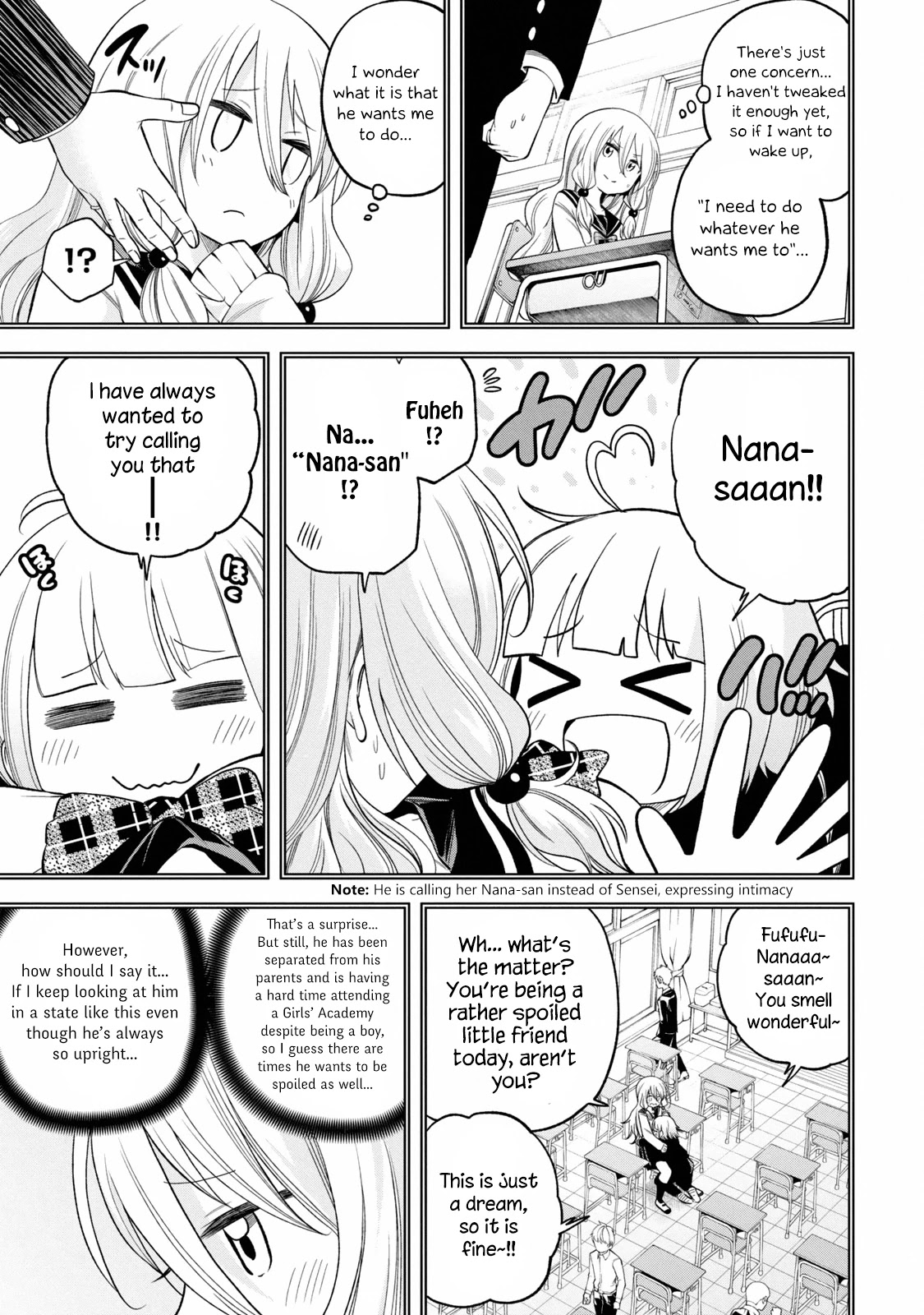 Why are you here Sensei!? Chapter 86 page 5 - Chapter 86: My Spoiled Little Friend