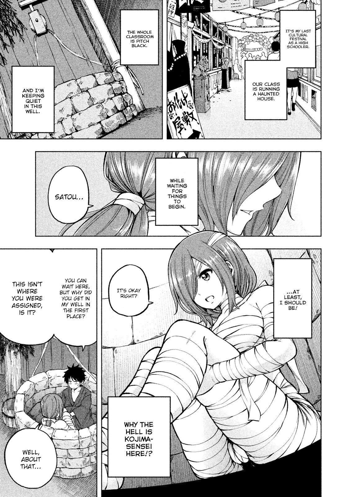 Why are you here Sensei!? Chapter 9 page 4 - Chapter 9: 9th Period - Cosplay