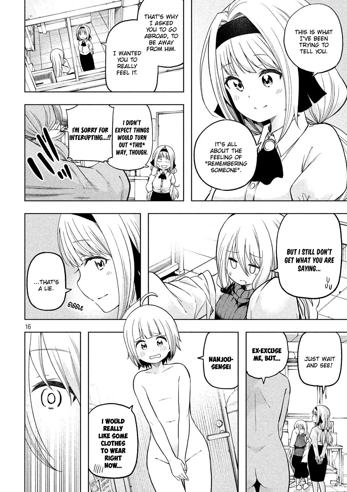 Why are you here Sensei!? Chapter 90 page 17 - Chapter 90: Loving Each Other