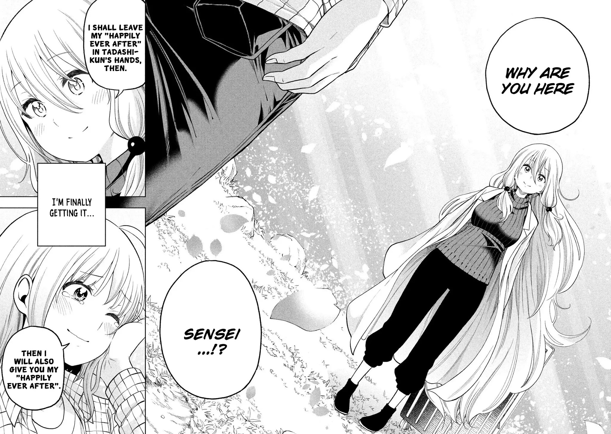 Why are you here Sensei!? Chapter 90 page 21 - Chapter 90: Loving Each Other