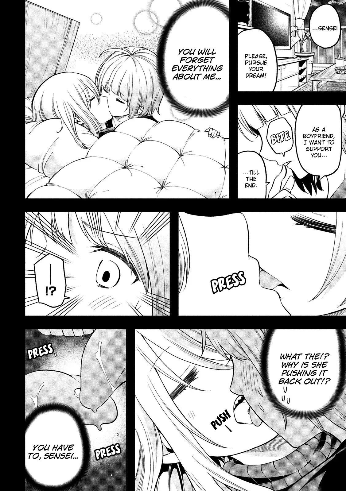 Why are you here Sensei!? Chapter 90 page 9 - Chapter 90: Loving Each Other