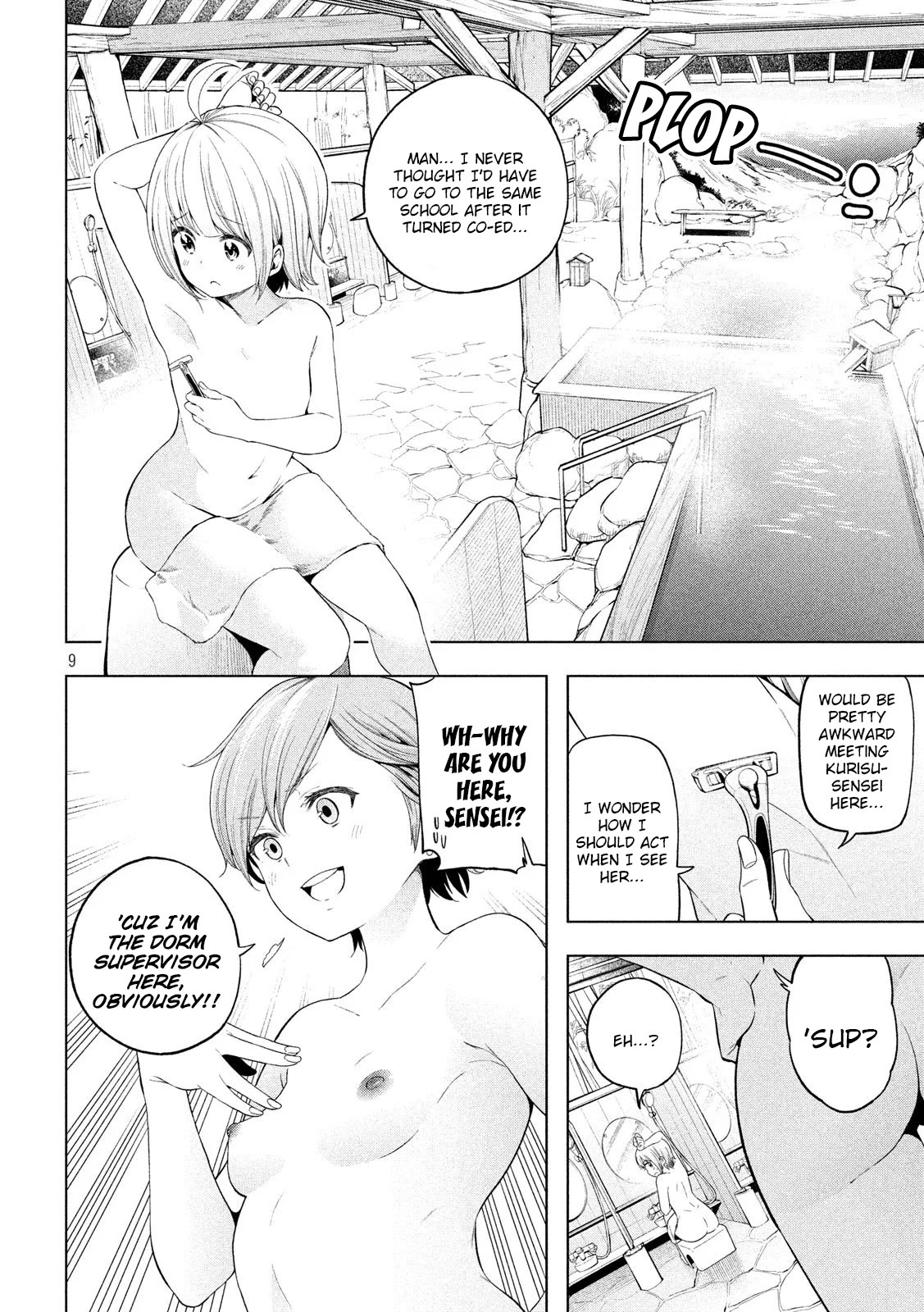 Why are you here Sensei!? Chapter 91 page 10 - Chapter 91: Ku. Ri. Su