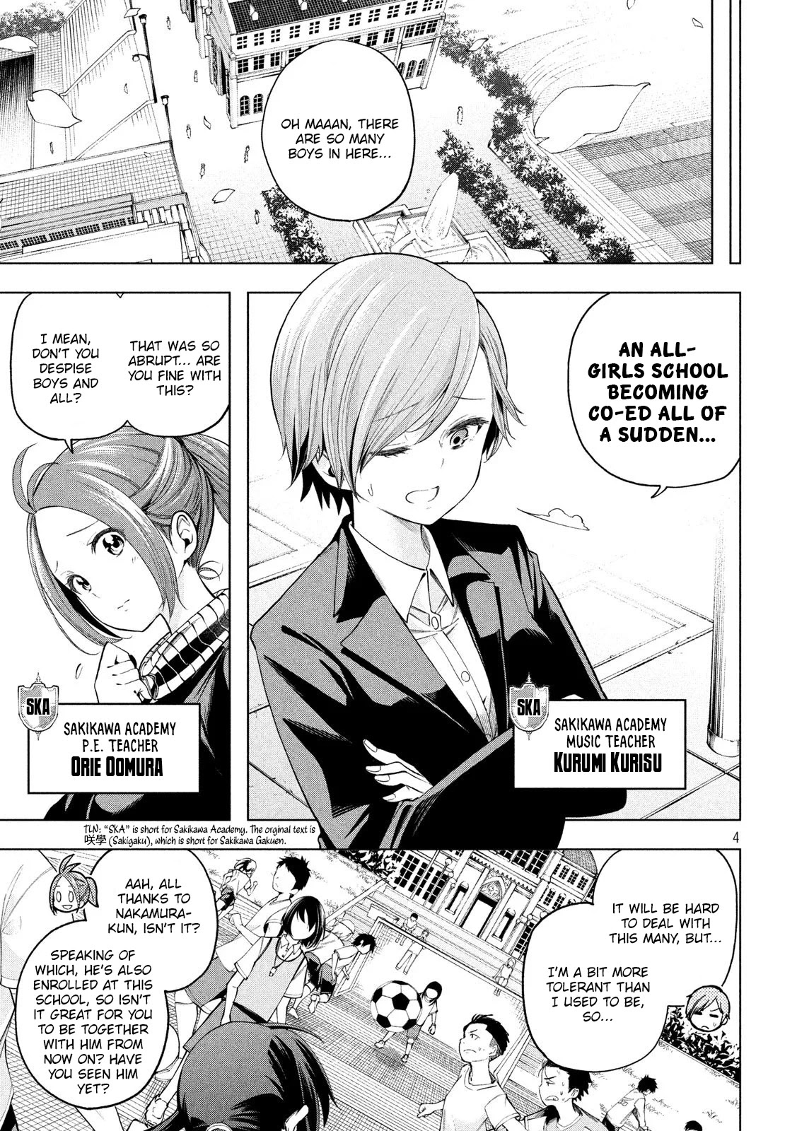 Why are you here Sensei!? Chapter 91 page 5 - Chapter 91: Ku. Ri. Su