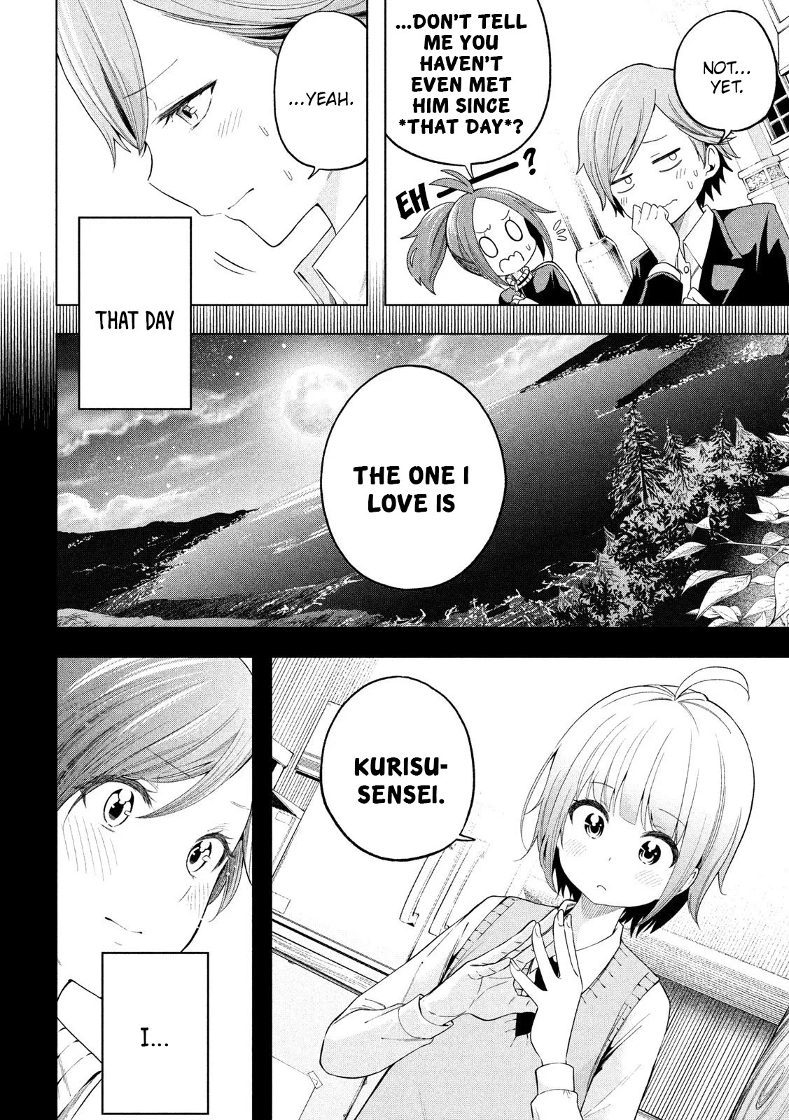 Why are you here Sensei!? Chapter 91 page 6 - Chapter 91: Ku. Ri. Su