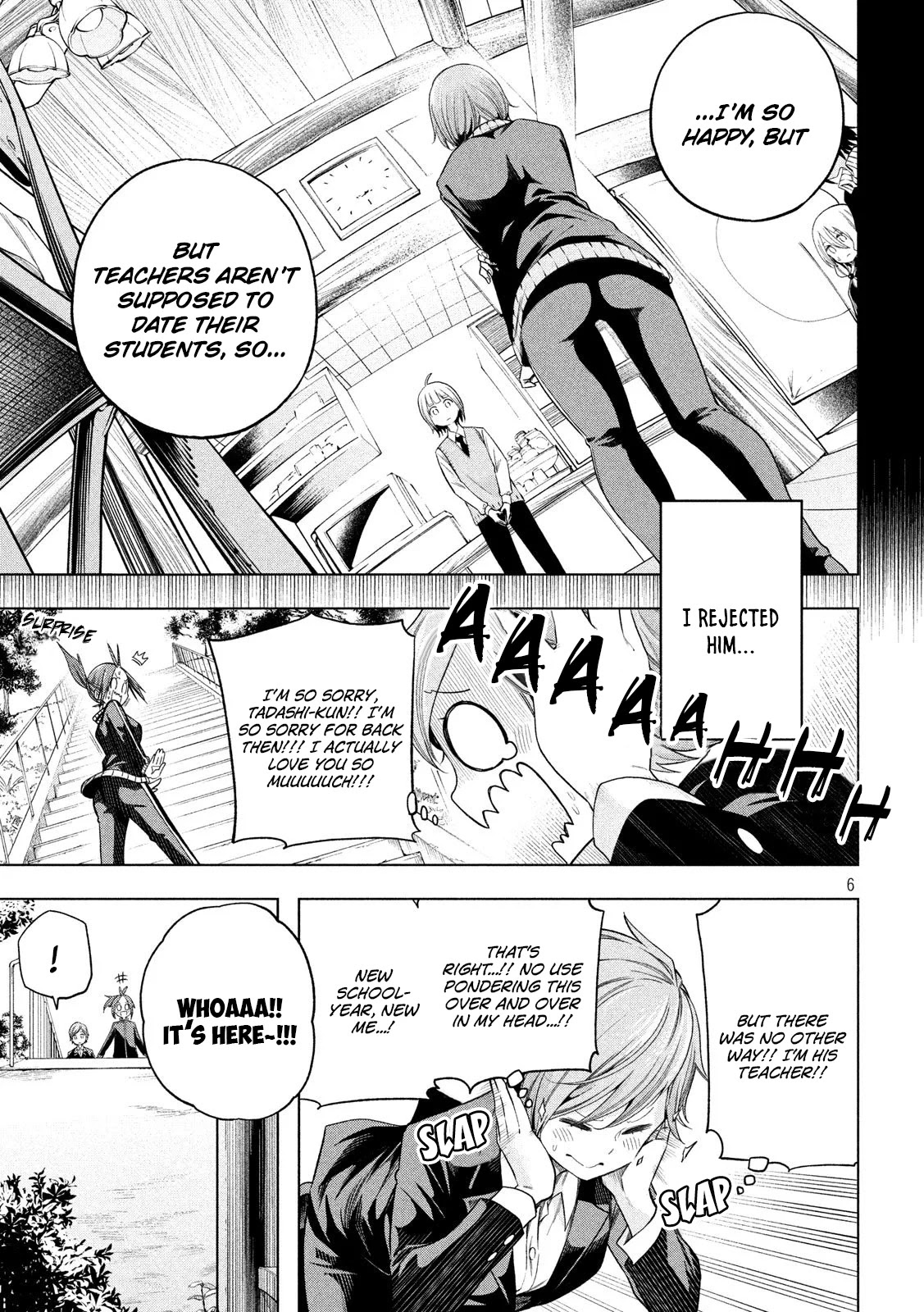 Why are you here Sensei!? Chapter 91 page 7 - Chapter 91: Ku. Ri. Su