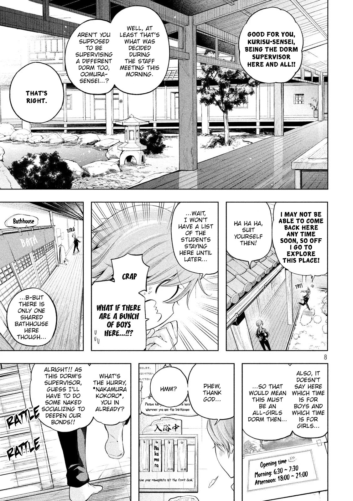 Why are you here Sensei!? Chapter 91 page 9 - Chapter 91: Ku. Ri. Su