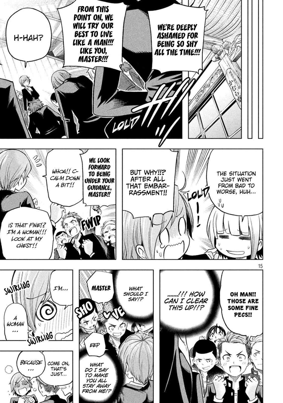 Why are you here Sensei!? Chapter 93 page 15 - Chapter 93: Standing ERECT