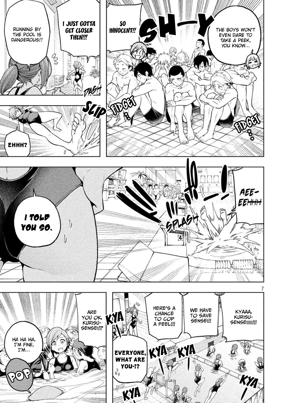 Why are you here Sensei!? Chapter 93 page 8 - Chapter 93: Standing ERECT