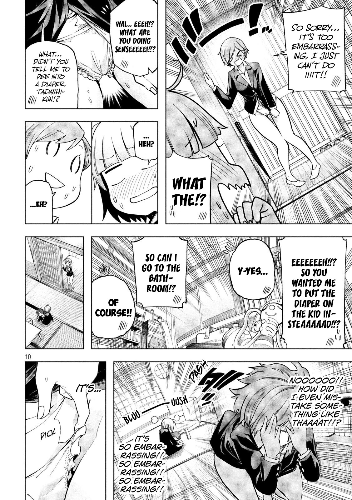 Why are you here Sensei!? Chapter 94 page 11 - Chapter 94: No NAPPY Ends