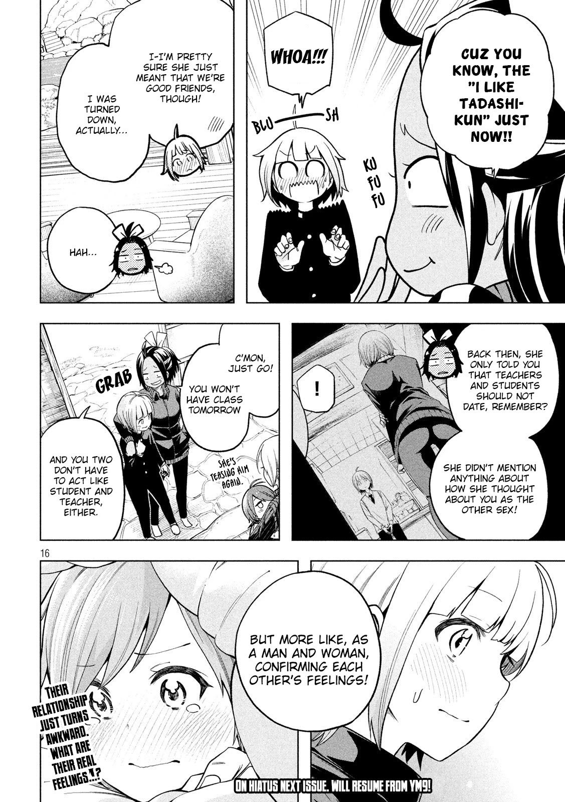 Why are you here Sensei!? Chapter 94 page 16 - Chapter 94: No NAPPY Ends