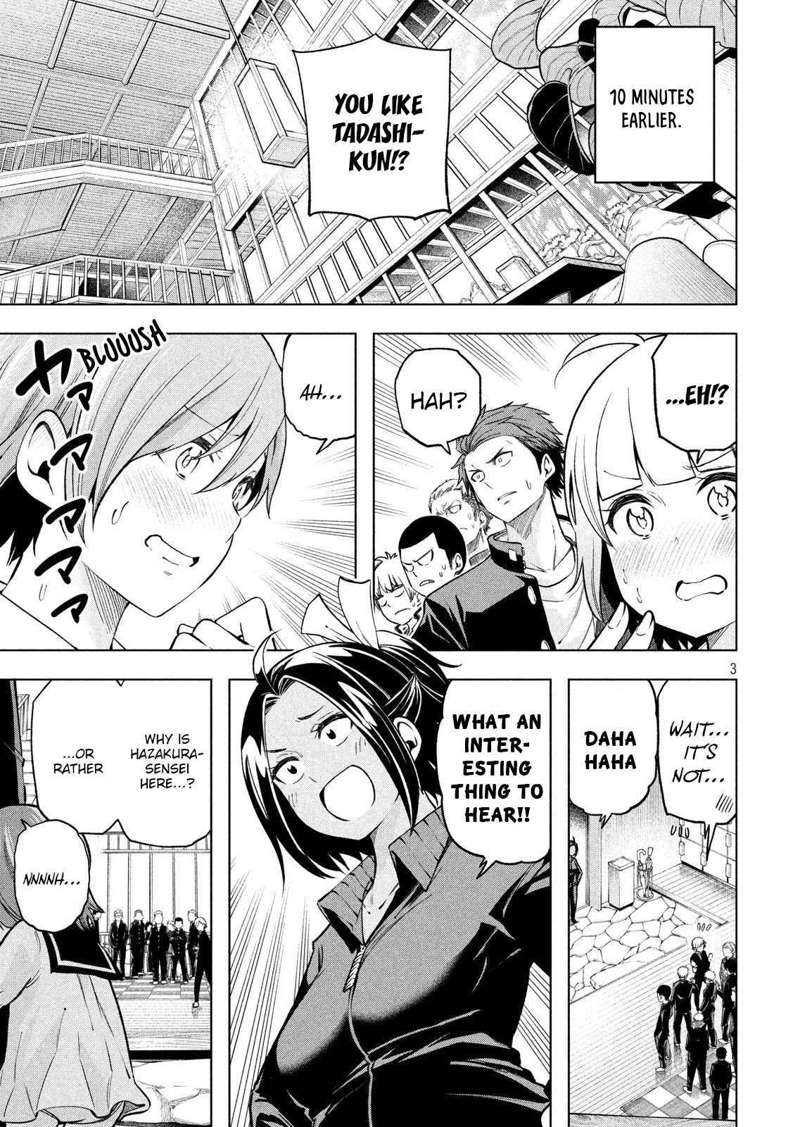 Why are you here Sensei!? Chapter 94 page 4 - Chapter 94: No NAPPY Ends