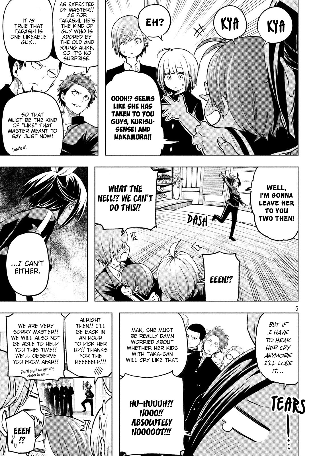 Why are you here Sensei!? Chapter 94 page 6 - Chapter 94: No NAPPY Ends