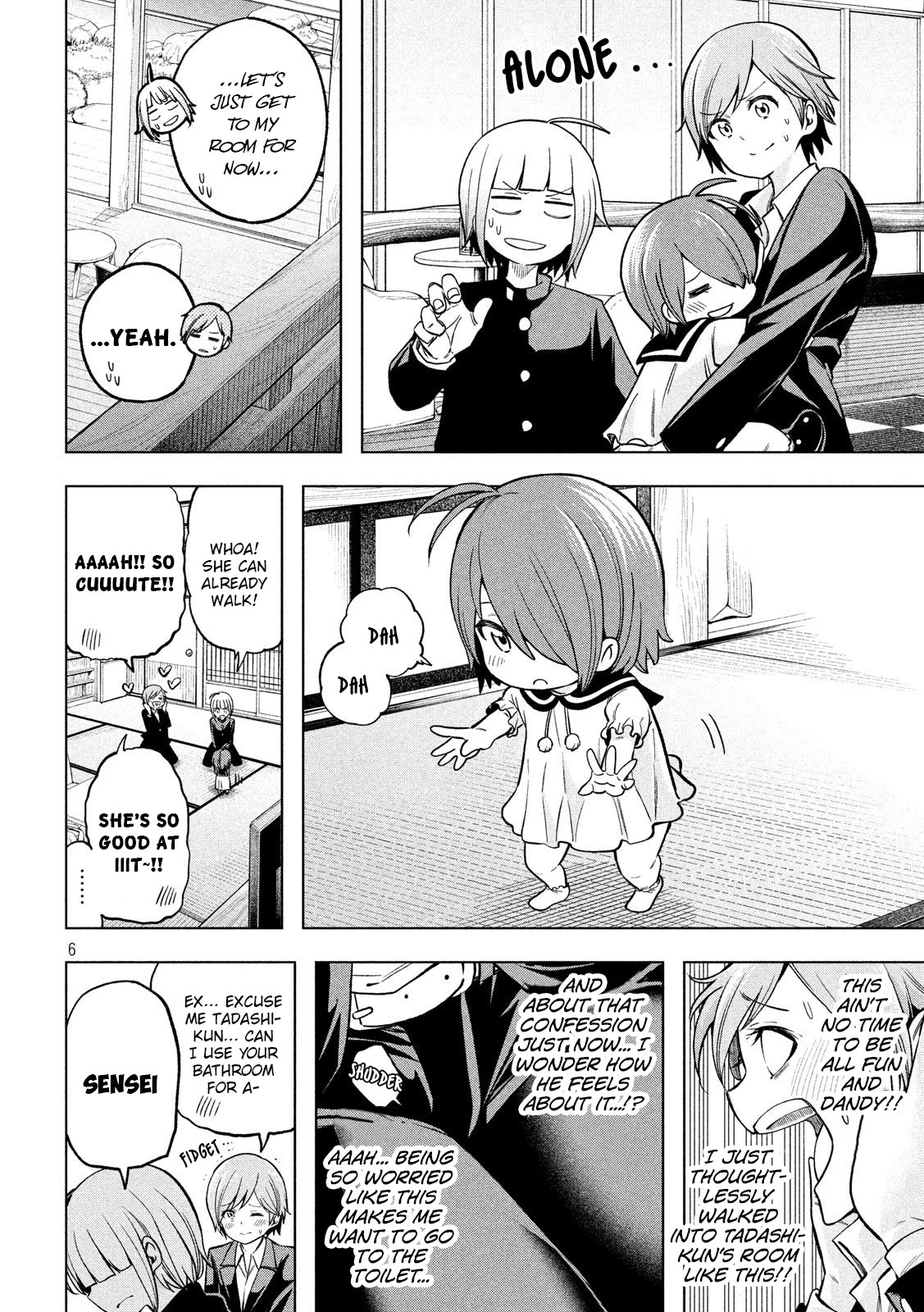 Why are you here Sensei!? Chapter 94 page 7 - Chapter 94: No NAPPY Ends