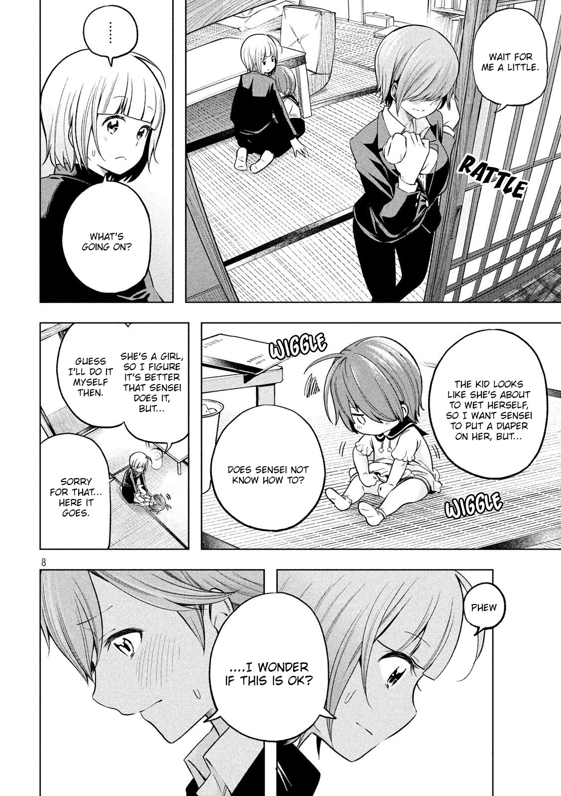 Why are you here Sensei!? Chapter 94 page 9 - Chapter 94: No NAPPY Ends