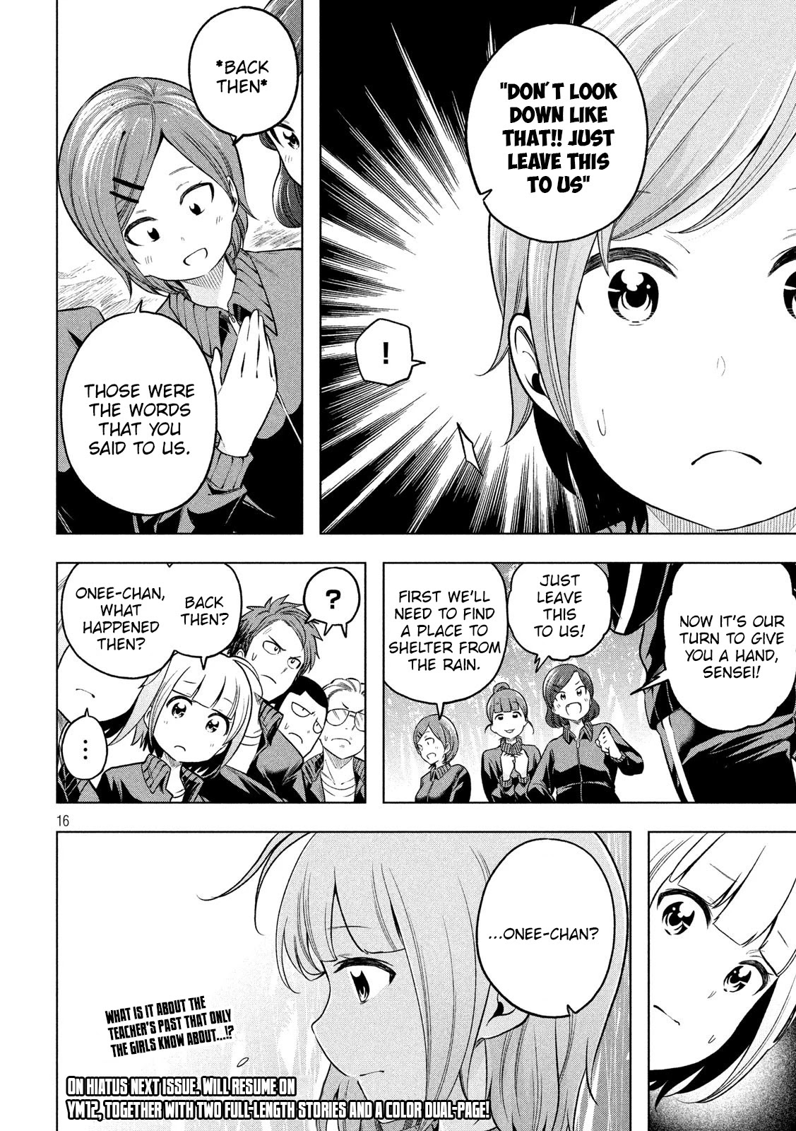 Why are you here Sensei!? Chapter 96 page 16 - Chapter 96: Down A CLITpery Slope
