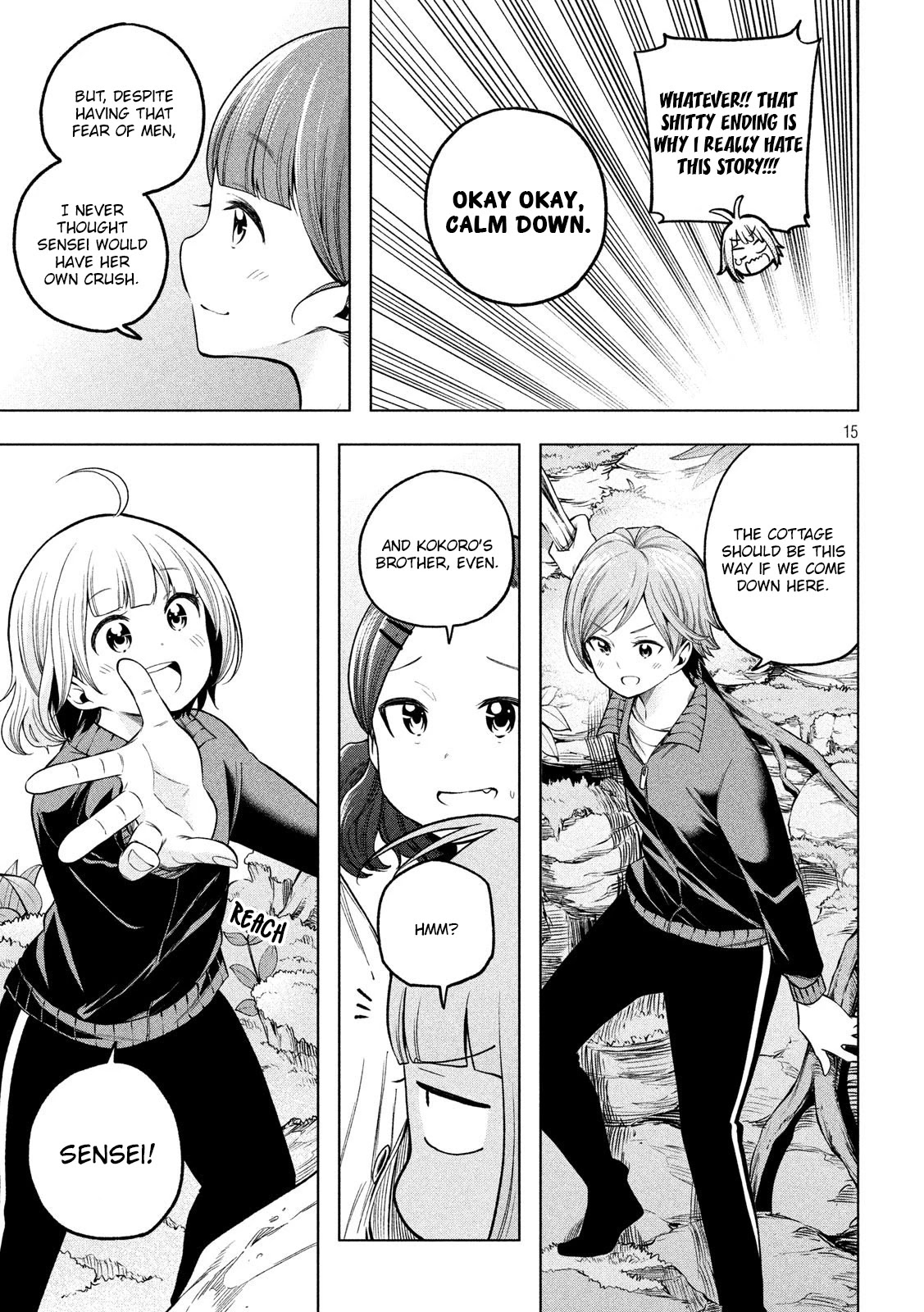 Why are you here Sensei!? Chapter 97 page 16 - Chapter 97: LUSTre Glass