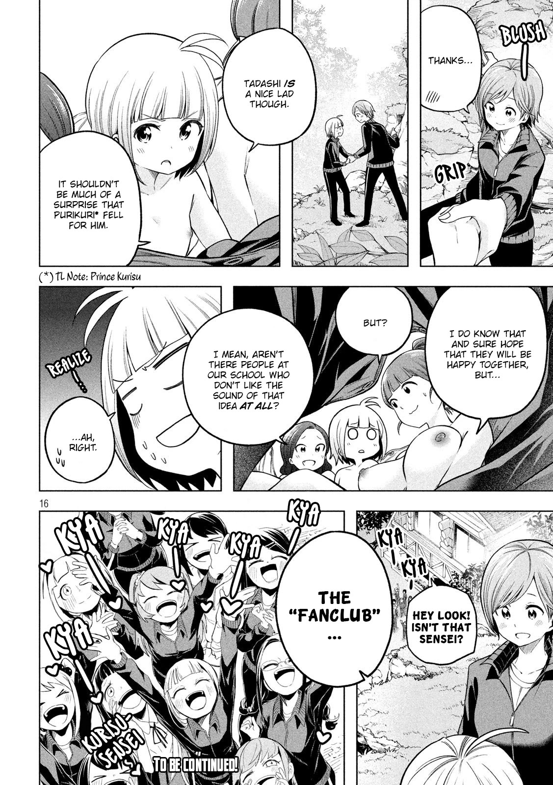 Why are you here Sensei!? Chapter 97 page 17 - Chapter 97: LUSTre Glass