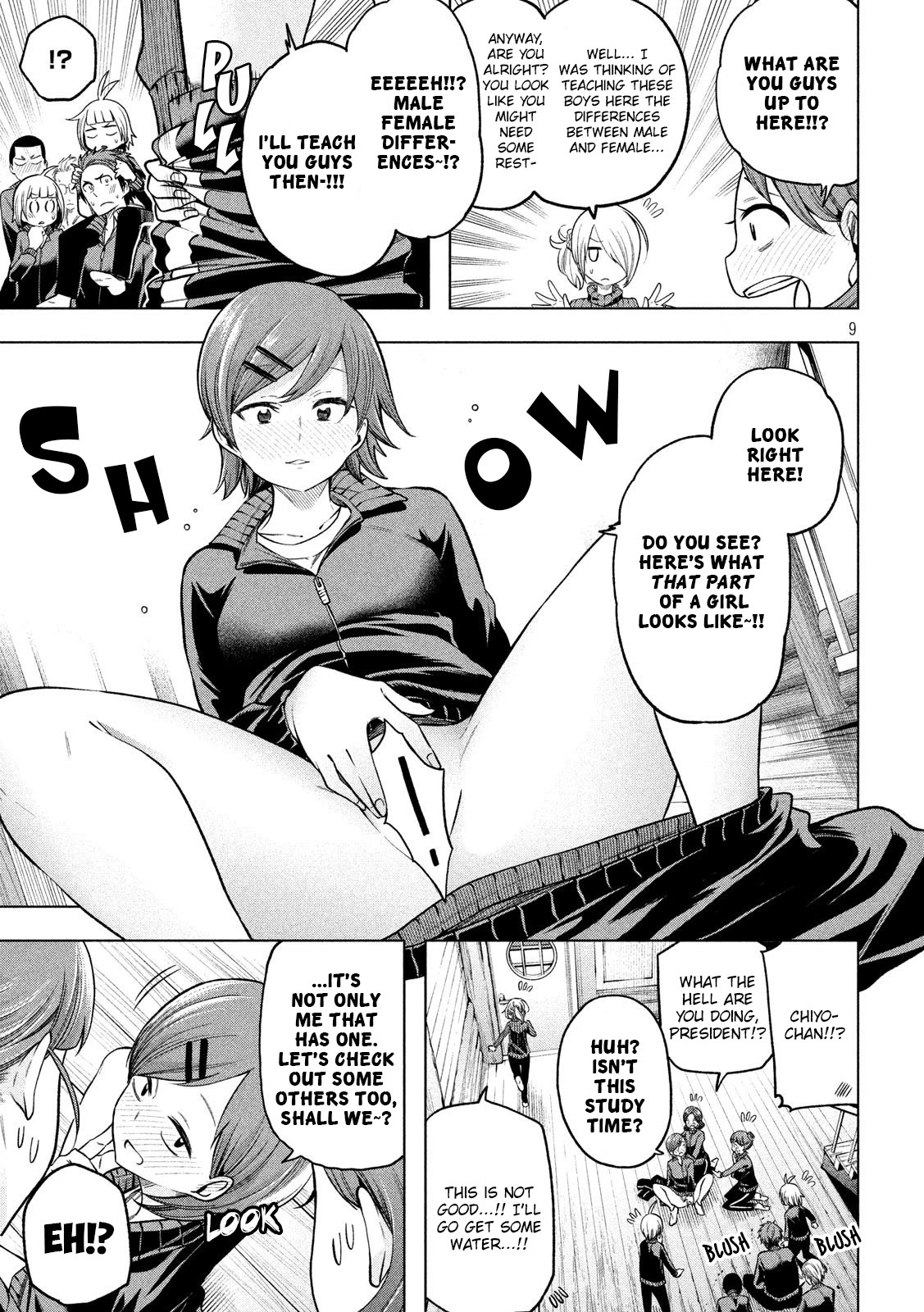 Why are you here Sensei!? Chapter 98 page 10 - Chapter 98: Class PERVsident
