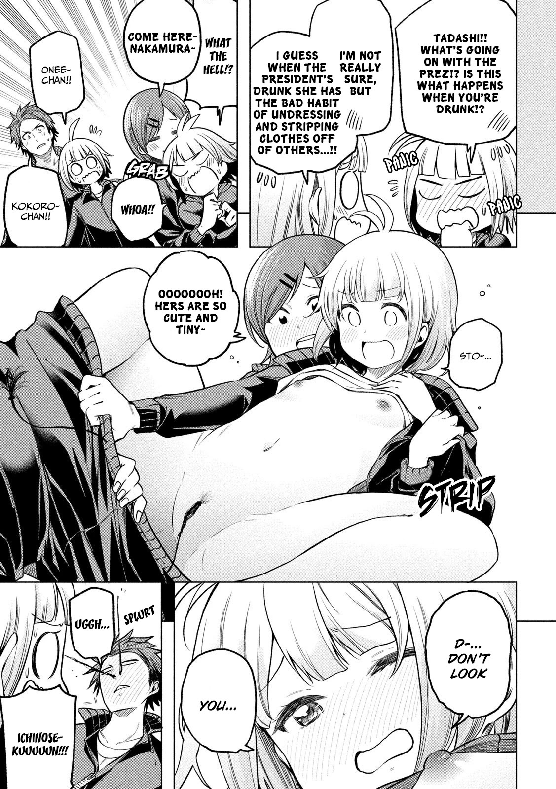 Why are you here Sensei!? Chapter 98 page 12 - Chapter 98: Class PERVsident