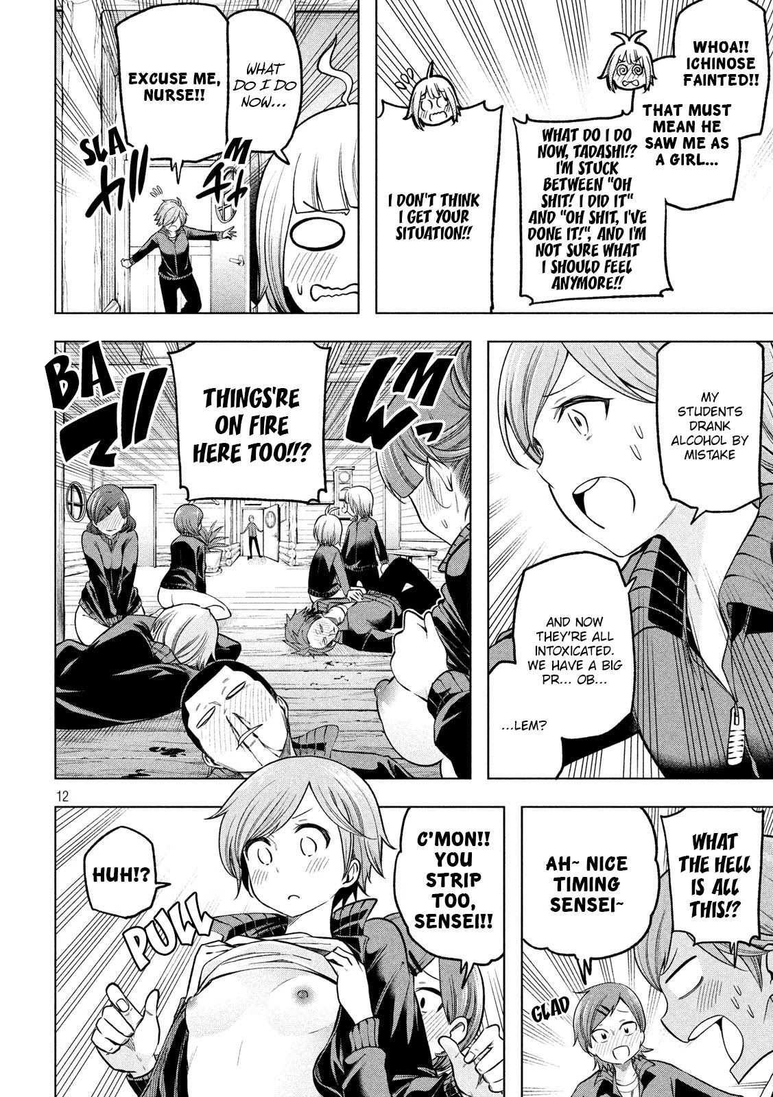 Why are you here Sensei!? Chapter 98 page 13 - Chapter 98: Class PERVsident