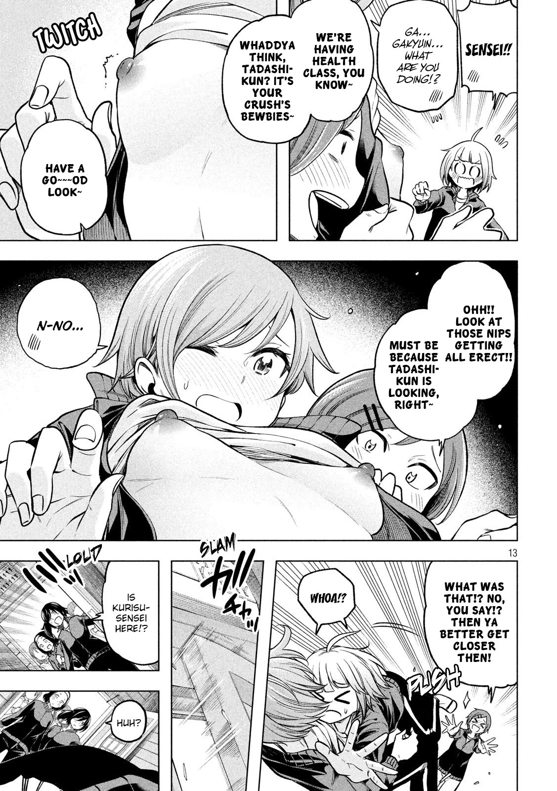 Why are you here Sensei!? Chapter 98 page 14 - Chapter 98: Class PERVsident