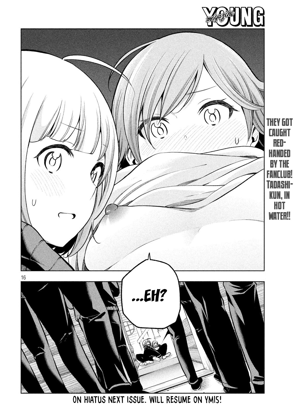 Why are you here Sensei!? Chapter 98 page 16 - Chapter 98: Class PERVsident