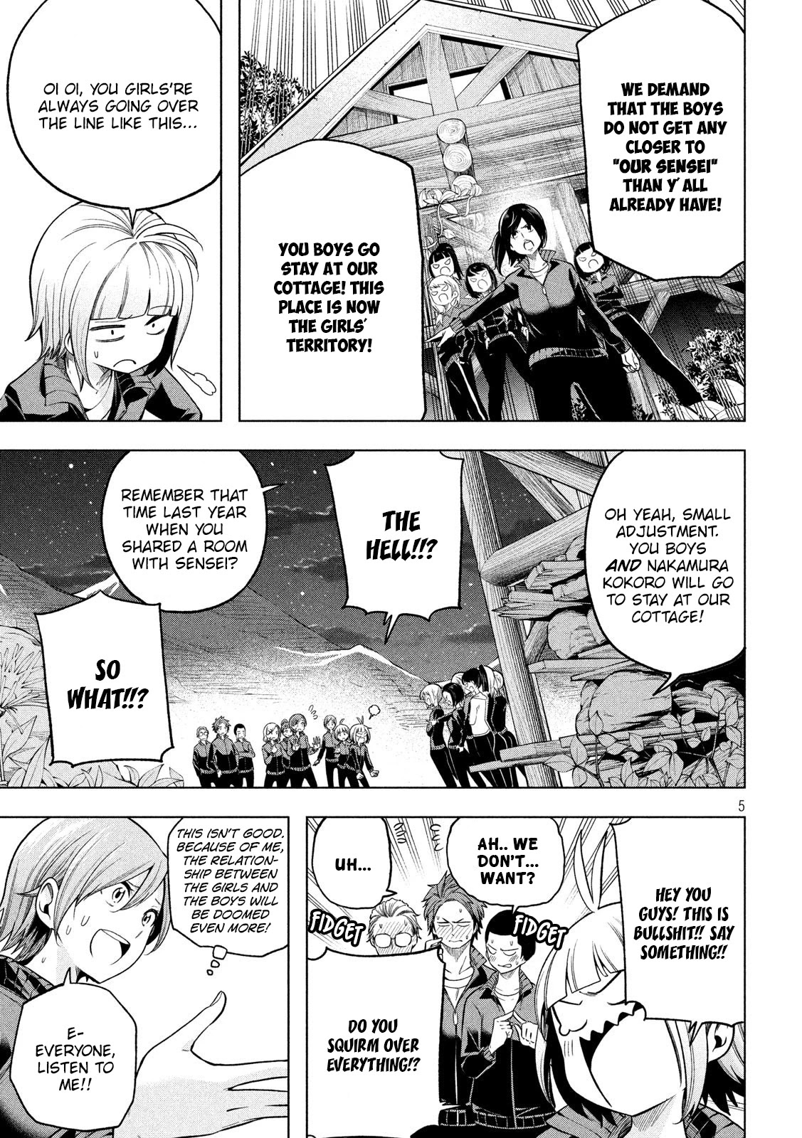 Why are you here Sensei!? Chapter 98 page 6 - Chapter 98: Class PERVsident
