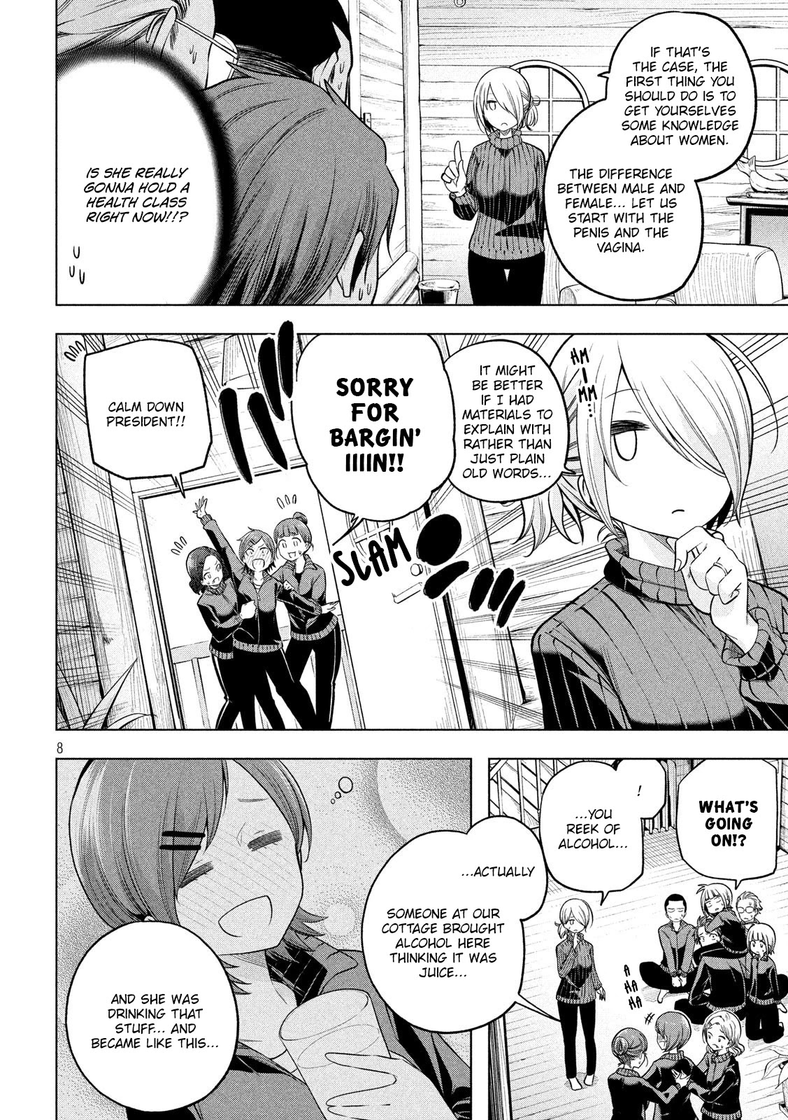 Why are you here Sensei!? Chapter 98 page 9 - Chapter 98: Class PERVsident