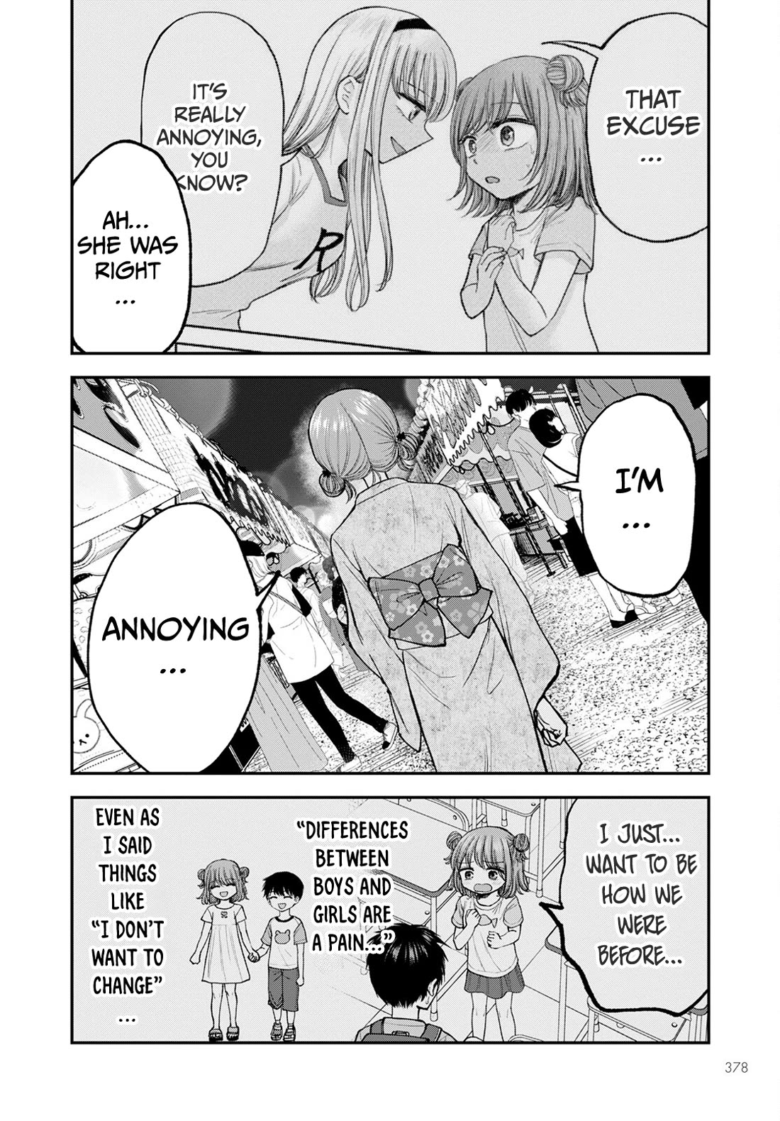 Why Can't We Stay as Children? Chapter 13 page 12 - Chapter 13: Is bad if I'm a naggy girl?