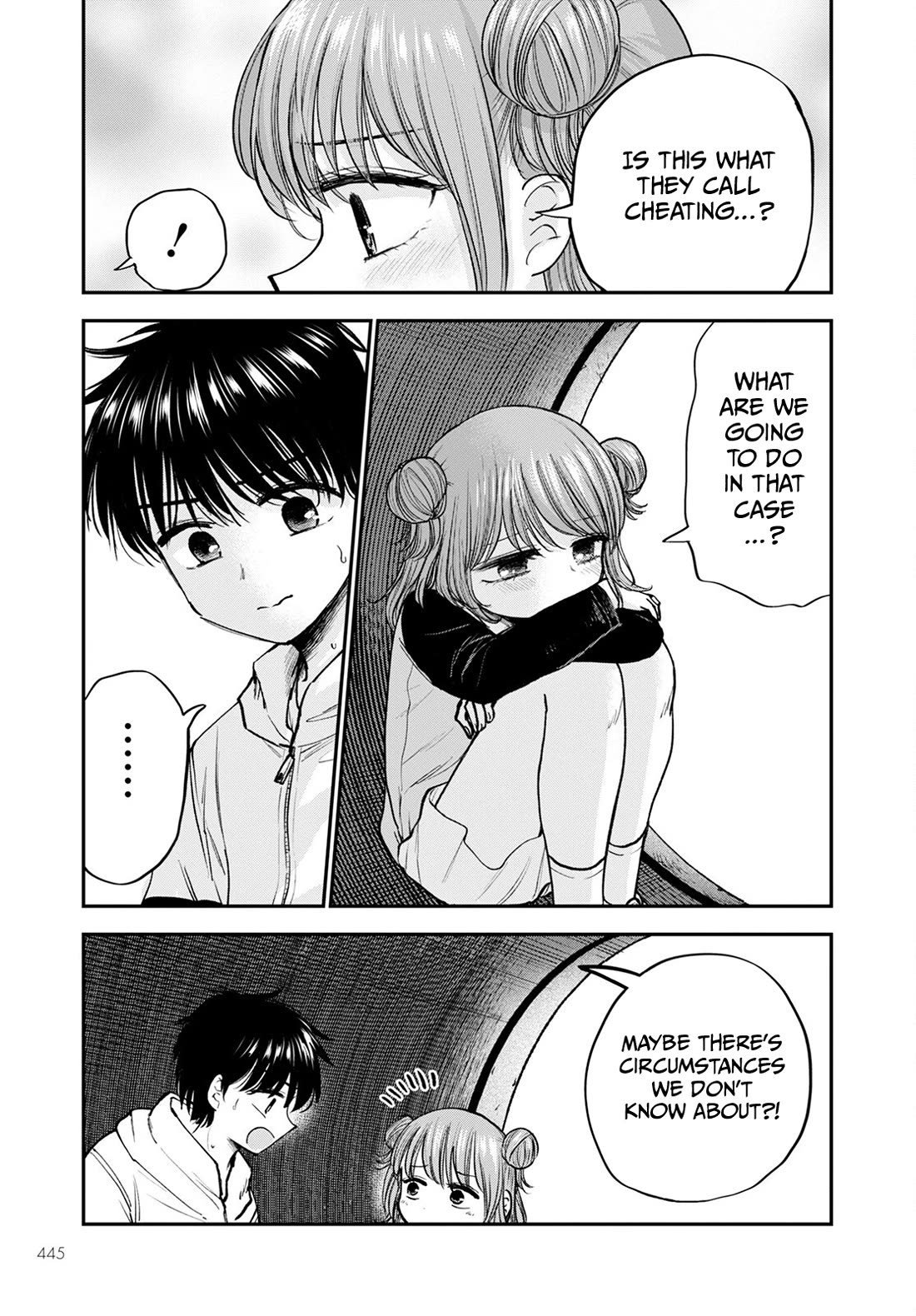 Why Can't We Stay as Children? Chapter 15 page 9 - Chapter 15: Is it bad to look at you with perv eyes?