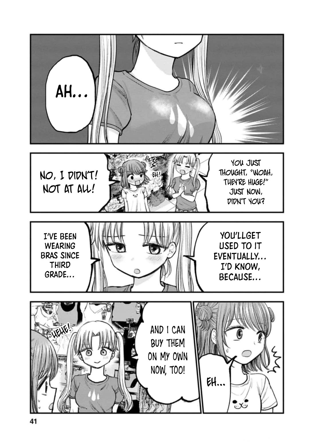 Why Can't We Stay as Children? Chapter 7 page 13 - Chapter 7: Do I really need to buy a bra?