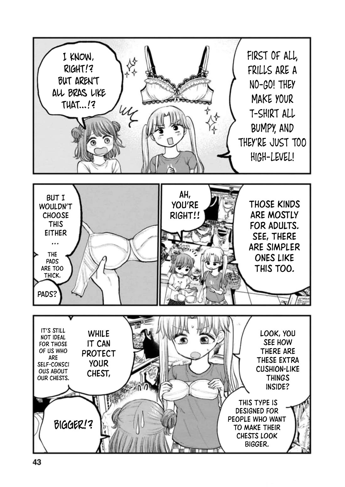 Why Can't We Stay as Children? Chapter 7 page 15 - Chapter 7: Do I really need to buy a bra?