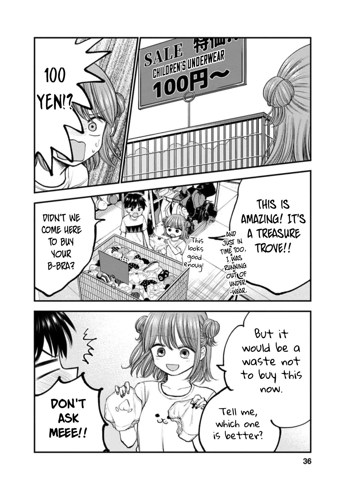 Why Can't We Stay as Children? Chapter 7 page 8 - Chapter 7: Do I really need to buy a bra?