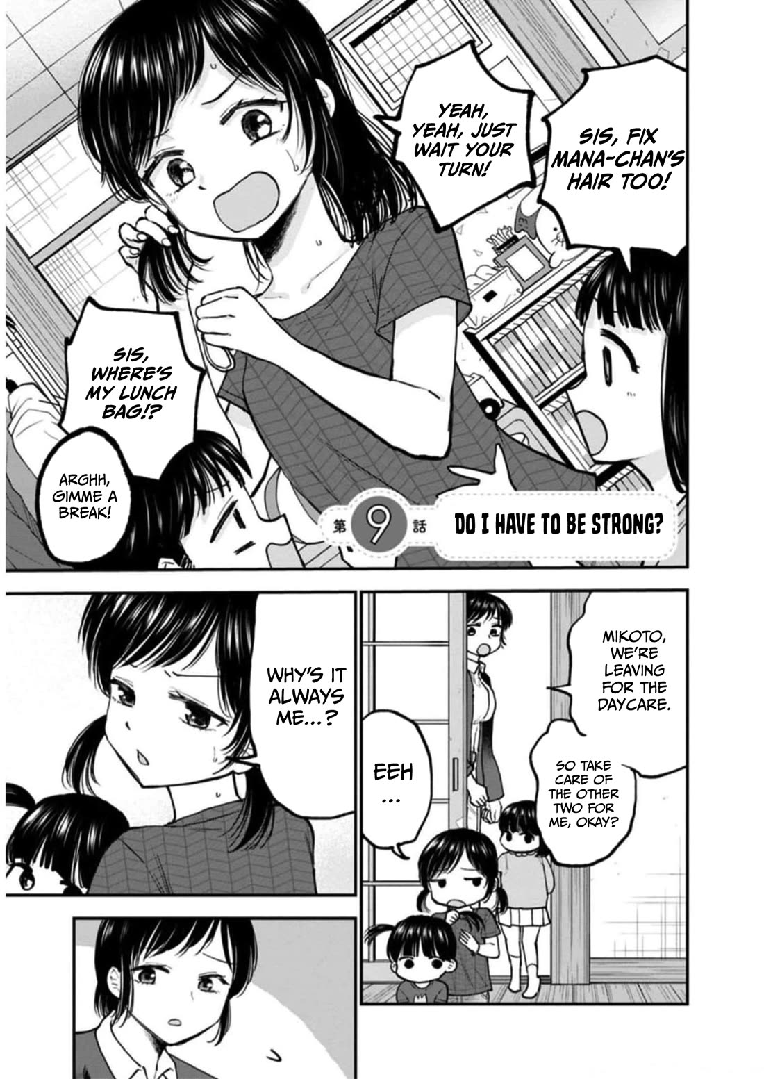 Why Can't We Stay as Children? Chapter 9 page 1 - Chapter 9: Do I have to be strong?