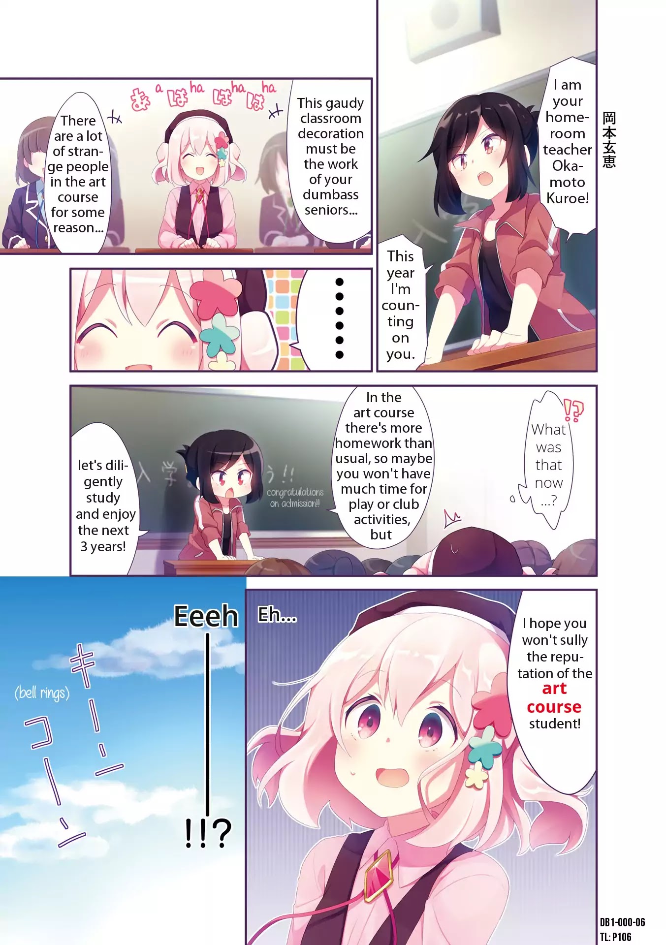Why Did I Enter The Art Course!? Chapter 0 page 6 - Chapter 0