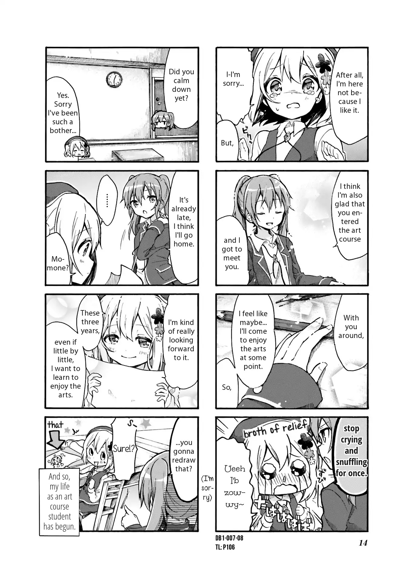 Why Did I Enter The Art Course!? Chapter 1 page 8 - Chapter 1
