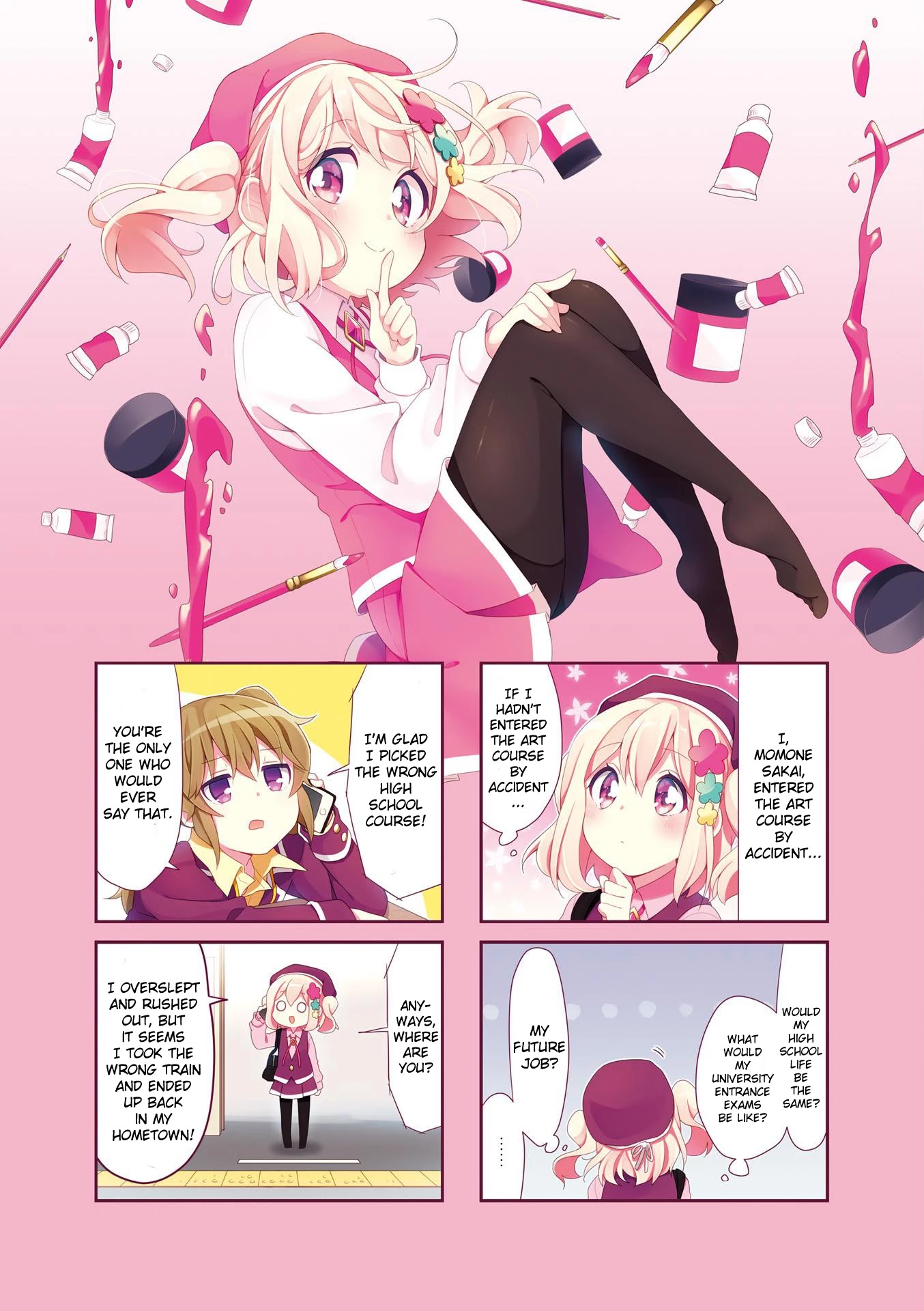 Why Did I Enter The Art Course!? Chapter 13.5 page 5 - Chapter 13.5