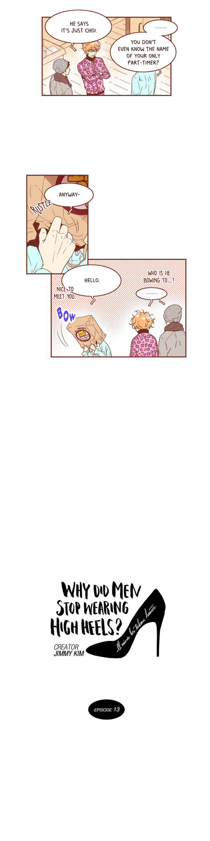 Why Did Men Stop Wearing High Heels? Chapter 13 page 3 - Chapter 13