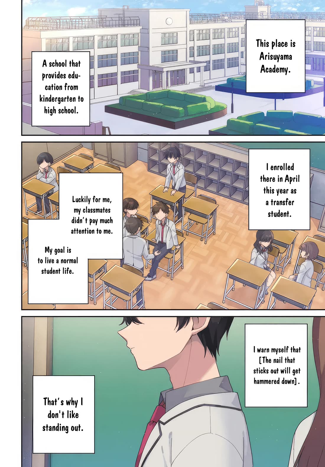 Why Don't You Make the Twins Your "Girlfriend" Together? Chapter 1 page 3 - Chapter 1: Chikage Usami is an honor student...?