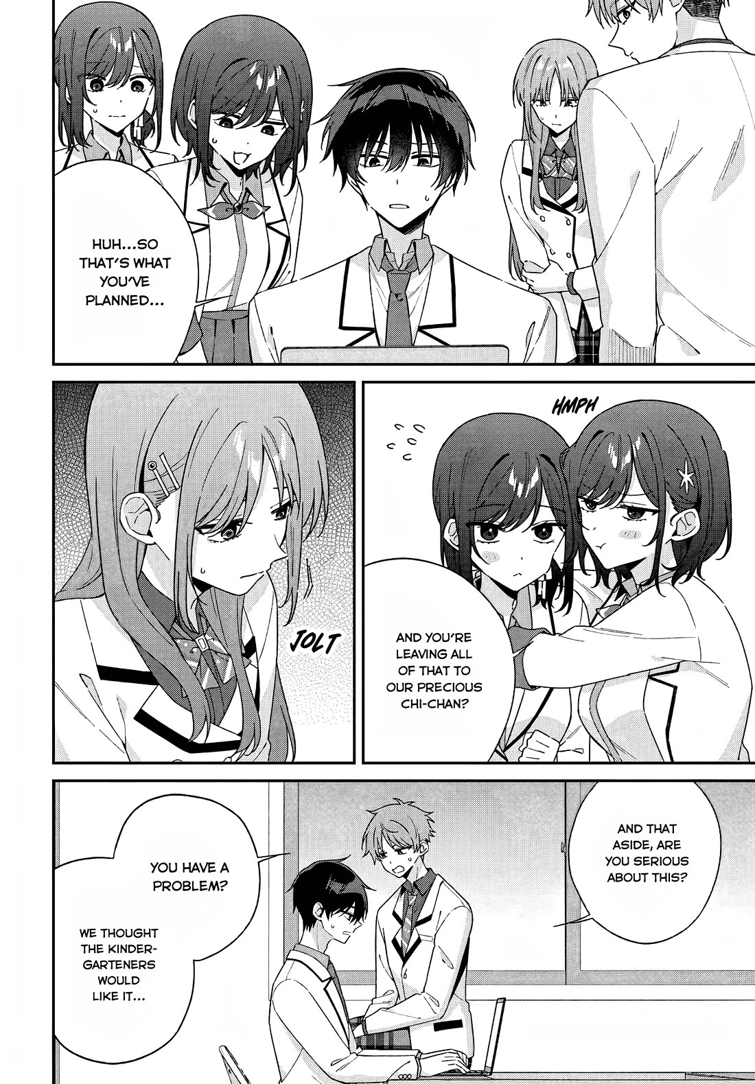 Why Don't You Make the Twins Your "Girlfriend" Together? Chapter 10 page 12 - Chapter 10: What if the poles flipped...?